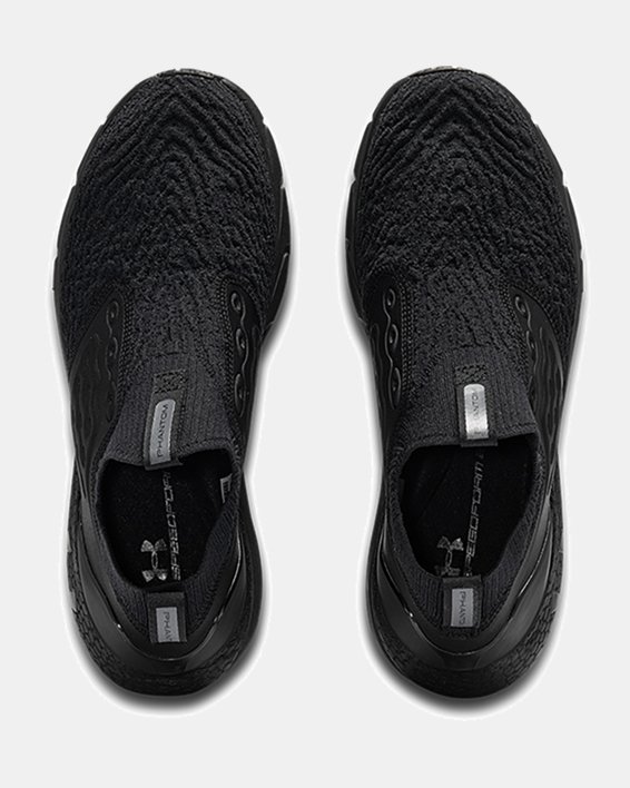 Unisex UA HOVR™ Phantom 2 Slip Shoes, Black, pdpMainDesktop image number 2